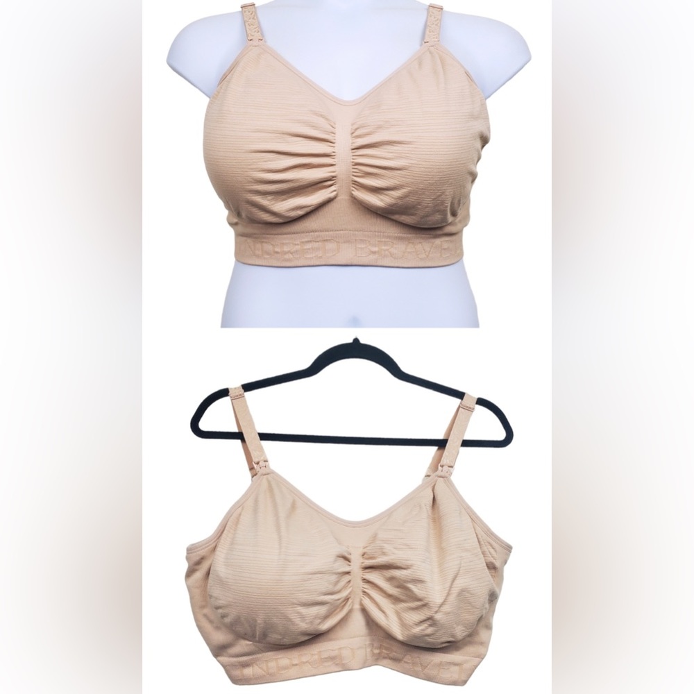 Kindred Bravey Sublime Nursing Nude Bra Size XXL